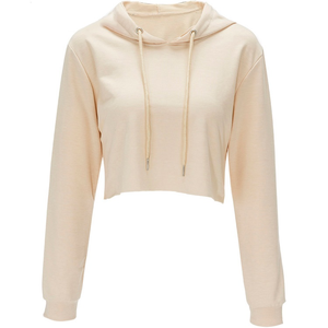 OEM Wholesale Women Crop Gym Hoodie Custom Made High Quality Hot Selling Women Loose Hoodie Breathable with Customized Logo - Product Image 5