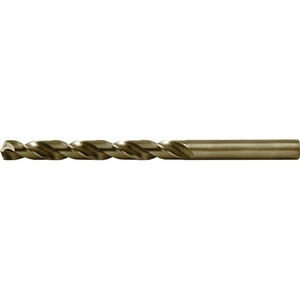 Broca Espiral DIN 338 Tipo INOX 5.1 mm HSS-Co5 Perfil Rectificado, Vástago Cilíndrico Dorado 5xD, Corte a la Derecha, RUKO, Paquete de 10 - Product Image 1