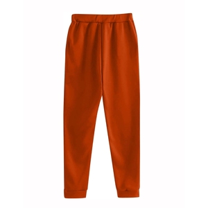 Ropa de gimnasio informal de color personalizado para mujer, chándal de entrenamiento de invierno con estampado elegante de talla grande, venta al por mayor, 100% algodón antibacteriano - Product Image 3