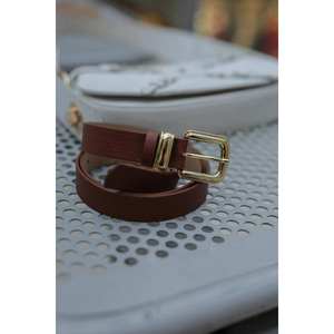 Cinturón Casual para Mujer, Chapado en Oro, Resistente al Deslustre, con Hebilla de Aleación - Product Image 3