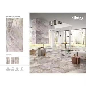 Vistaar Factory Direct Export Picaso Grey 2x4 Azulejo de porcelana pulido brillante de 8mm Competitivo 60 X120 Outdoor Modern Foshan - Product Image 2