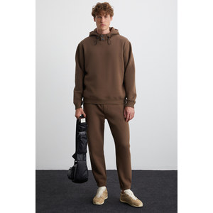 Pantalones Deportivos GRIMELANGE Ludwig para Hombre, de Algodón Orgánico, con Bolsillos con Cremallera y Forro Polar - Product Image 1