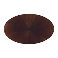 Table à manger - Espace pour les jambes et base robuste, sièges [5-6] pour repas formels