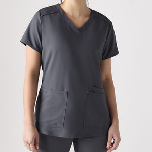 Beauté Spa Salon Uniforme Haute Qualité Solide Couleur Bas quantité minimale de commande Confortable Salon Uniformes Nouveau Design - Product Image 5