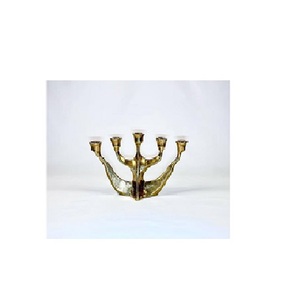Premium Handmade Classic Aluminum Candle Holder Decor Home Styling Living Room Dining <b>Table</b> Christmas Easter Decor - Product Image 1