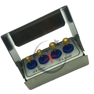 Kit especializado de fresas de enfoque lateral para implantes dentales, herramientas manuales de acero para procedimientos de colocación de implantes laterales indoloros - Product Image 4