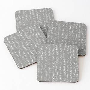 New Design Wood <b>Coasters</b> square Gray Color with Printed Kitchen Supplies <b>Placemats</b> Hot Selling Kitchen Ware <b>Slate</b> <b>Coasters</b> - Product Image 1
