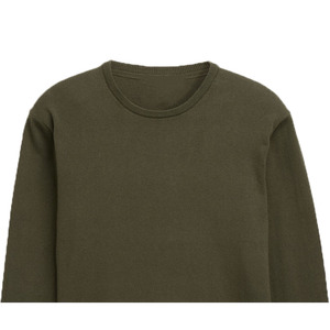 Sudadera de Cuello Redondo para Hombre, Premium, 100% Algodón, Felpa, Ecológica, Transpirable, Diseño Estampado en Relieve, Logotipo Frontal, 240g - Product Image 4