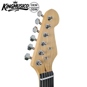 <span class=keywords><strong>Guitarra</strong></span> Eléctrica Azul con Diapasón de Ébano, Elección del Estudiante, Hecha en China - Product Image 4