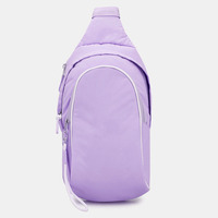 Sac à bandoulière multi-usages avec fermeture éclair, personnalisation de la marque, matériau de haute qualité, doublure en coton/polyester, utilisation toutes saisons, vente en gros