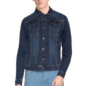 Factory Made Logo Wholesale Price Custom High Quality <b>Mens</b> <b>Black</b> <b>Denim</b> <b>Jackets</b> Best Selling Price <b>Denim</b> <b>Jacket</b> - Product Image 1