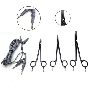 Fórceps de sellador de arteria bipolar reutilizable con cuerdas de silicona - Product Image 1