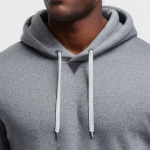 Sudaderas con capucha y pulóver de punto para hombre de talla grande, forro polar liso con estampado de soplo de invierno, antiretráctil de Bangladesh - Product Image 4