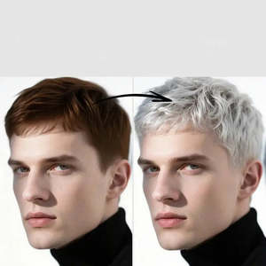 Crème colorante temporaire pour cheveux Halloween : Poudre verte et cire colorante à base de plantes pour Cosplay et Festivals - Product Image 3