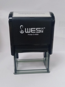 Sello de Plástico Autoentintable de Gran Tamaño WES S-4060, Sello Comercial Personalizado de Calidad para Uso en Oficina/Escuela - Product Image 2