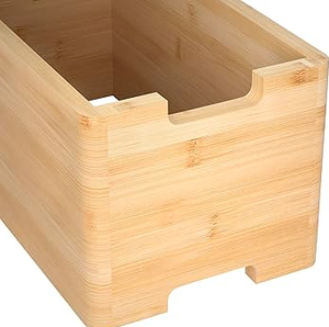 Contenedor de Compostaje Interior de Madera de Caucho Sólido (para Encimera) - Product Image 4