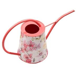 Finition jaune papillon imprimé arrosoir en acier galvanisé bidon d'eau Simple métal bidon d'eau créatif vintage canne à eau - Product Image 3