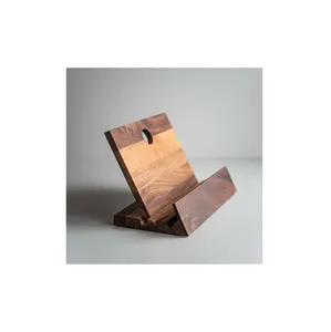 Support de planche à découper en bois d'acacia écologique qualité admirable conception différente meilleure qualité pour la vente