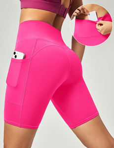 Explorez des shorts élégants et confortables pour femmes avec des shorts d'extérieur Dernier design Bonne qualité Respirant Femmes Coton Basic - Product Image 6