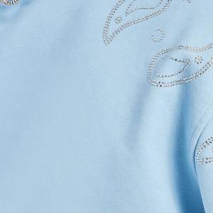 Sweat-shirts pour hommes à strass, vente chaude, avec logo et design personnalisés, respirants, à fermeture éclair, basiques, sweat-shirts personnalisés à strass - Product Image 5