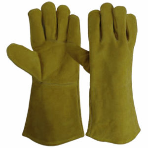 Vêtements de travail à manchette longue les plus populaires Gants de construction Vêtements de sécurité réfléchissants résistants aux étincelles de chaleur pour la lutte contre l'incendie - Product Image 3