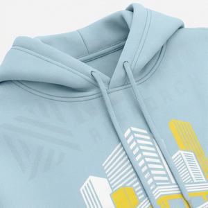 Sudadera con Capucha de Lana Peinada Lisa Teñida Personalizada para Hombre, 100% Algodón, Estilo Urbano, Venta al por Mayor, Premium, Tipo Pullover - Product Image 4
