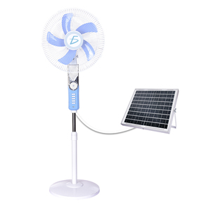 Ventilatore da tavolo solare regolabile in altezza da 16 pollici - Product Image 2