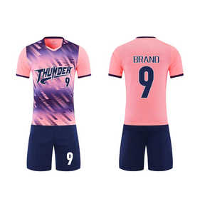 Maillot de gardien de but de football d'été professionnel uniforme col en v Football à manches longues pour adultes Technique de coupe automatisée - Product Image 5