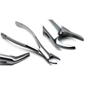 Professional Dental Surgical Extraction Forceps <b>Set</b>, Durable Stainless Steel <b>Pliers</b> needle holder Adult Teeth Removal Procedure - Product Image 5
