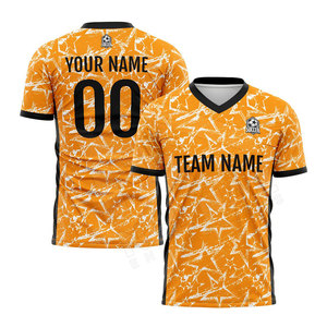 Camiseta de fútbol de secado rápido de poliéster 100% personalizada para hombre, uniforme de fútbol de Color blanco, camiseta de fútbol lisa - Product Image 6