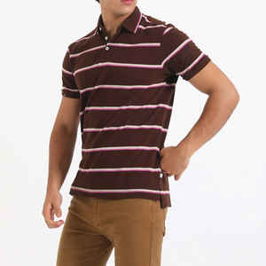 Polo de algodón 100% para hombre, logotipo personalizado de alta calidad, estampado sólido, manga corta, transpirable, ropa deportiva informal de talla grande - Product Image 2