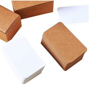 Girly Heart Simple DIY Small Card <strong>Mini</strong> Hard Cardboard Kraft Paper for Hand-Painted English Word Messages Wallet <strong>Envelope</strong> - Product Image 6