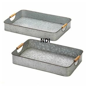 Offre Spéciale forme personnalisée vaisselle décoration de Table plateau de service vente chaude cuisine restauration utilisé petit déjeuner plateaux de serveur de nourriture - Product Image 4