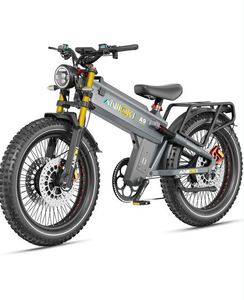 Vélo de montagne électrique ANIIOKI, cadre en alliage d'aluminium, 5000W-6000W, moteur avant - Product Image 2