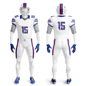 Uniforme de fútbol americano para hombre de calidad superior Quickdry 100% Material de poliéster Ligero Transpirable Logotipo personalizado - Product Image 5