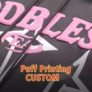 Sweat à capuche personnalisé en gros, 100% coton, premium, imprimé en 3D, fermeture éclair intégrale - Product Image 4