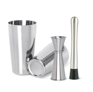 Jigger de acero inoxidable, instrumento de vidrio, copa de doble onza, Jigger de mezcla de vino para un tamaño personalizado - Product Image 4