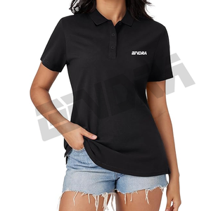 เสื้อโปโลคลาสสิกสำหรับผู้หญิงที่มีเนื้อผ้าระบายอากาศได้ดีมีสไตล์เหมาะสำหรับการเดินทางสำนักงานแบบสบายๆหรือสวมใส่ทุกวันตลอดทั้งปี - Product Image 1