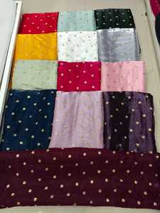Großhandel <span class=keywords><strong>Factory</strong></span> Supply Sequence Butti Stickstoff für Damen Hochzeits kleid Tüll Material aus Indien - Product Image 3