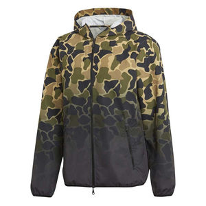 Chaqueta cortavientos de lana ligera de camuflaje con diseño personalizado en línea para hombre, chaqueta universitaria impermeable para exteriores para invierno - Product Image 5