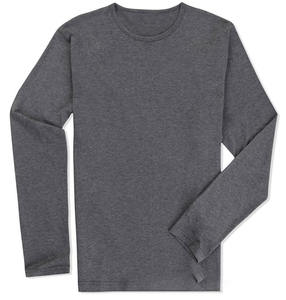 OEM Diseño de logotipo personalizado 160g Sudaderas deportivas de punto Primavera Otoño Color sólido Camisetas de manga larga Cuello informal Cultural - Product Image 6