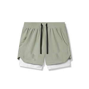 IOTA SPORTS Short 2 en 1 de qualité supérieure pour hommes Vente en gros Bas quantité minimale de commande Personnalisé Gym Training Meilleur short d'entraînement double couche avec poche pour téléphone - Product Image 5
