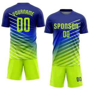 Maillots de football disponibles en différentes couleurs, uniformes de football, design simple en gros, service OEM, meilleur uniforme de football - Product Image 6