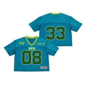 Camiseta de Fútbol Transpirable con Estampado Sublimado Personalizado, Diseño de Bordado de Moda Urbana, Logotipo de Malla Corta, para Fanáticos del Equipo Estadounidense - Product Image 5