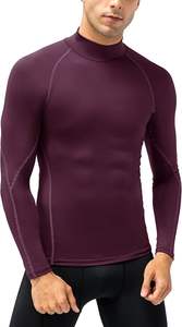 Camiseta térmica seca de invierno personalizada para hombre de manga larga de compresión deportes correr Atlético fitness gimnasio camisa - Product Image 6