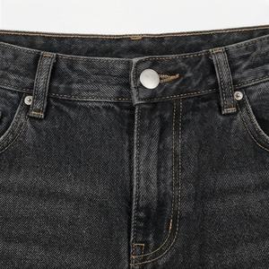 Jeans de Mezclilla para Mujer, Cintura Alta, Personalizados, Transpirables, de Secado Rápido, Corte Recto, Casual, Premium, a la Moda - Product Image 4