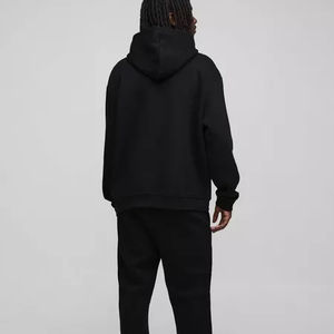 เสื้อฮู้ดผู้ชายคุณภาพสูงสุด กำลังเป็นที่นิยม สไตล์สตรีทแวร์ ผ้าฝ้ายฟลีซ 100% เนื้อหนา พิมพ์ลายดิจิทัล ทรงโอเวอร์ไซส์ - Product Image 2