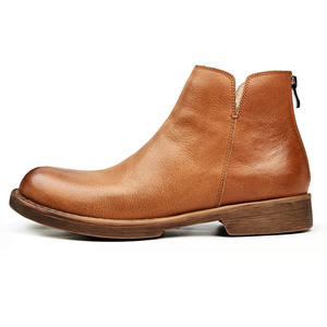 Chaussures de ville en cuir de porc de haute qualité avec revêtement imperméable et semelle intérieure souple pour hommes - Product Image 1