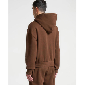 Conjunto Deportivo Informal de Invierno para Hombre, Talla Grande, con Capucha, 100% Algodón, Felpa, Marca Privada OEM - Product Image 2