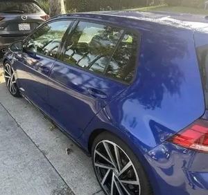 Golf R 2019 d'occasion en excellent état, sans réserve, inspecté, turbo 4 cylindres, bleu métallisé L-apiz - Product Image 2